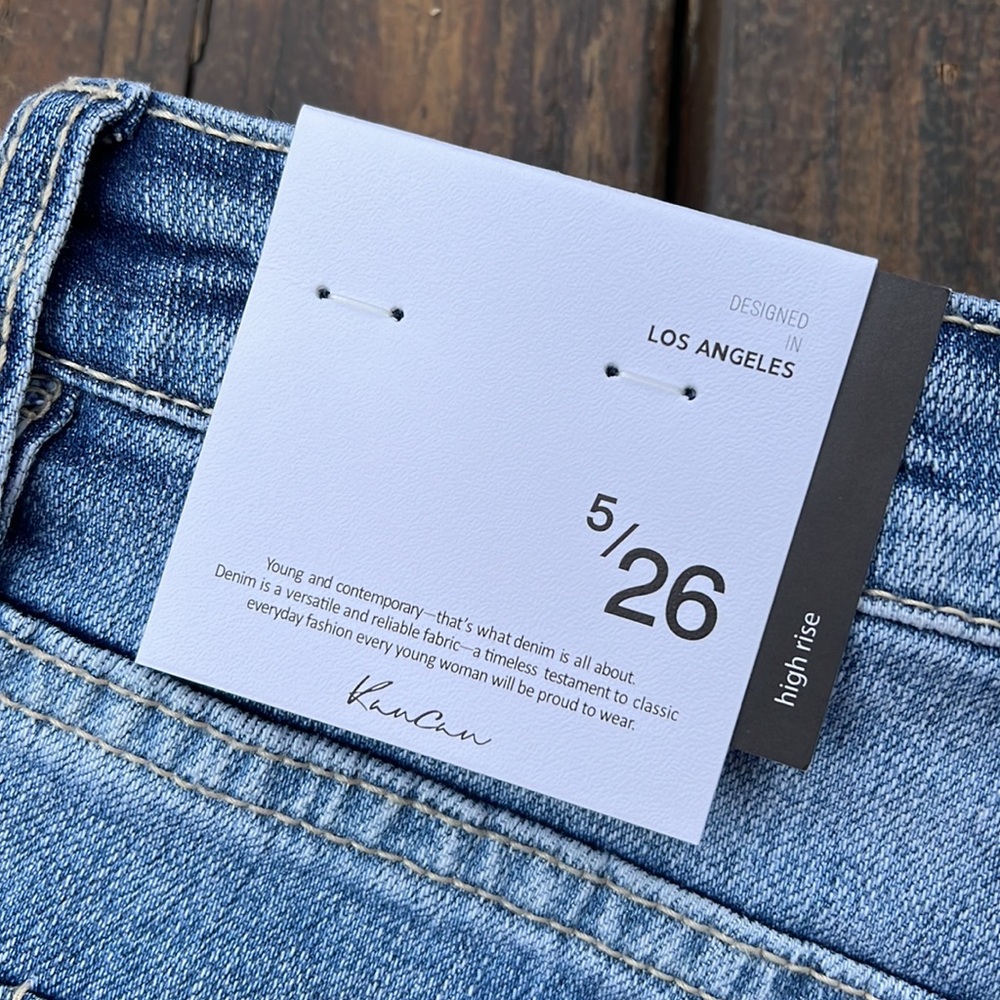 KanCan High Rise Shorts - Picture 5 of 6